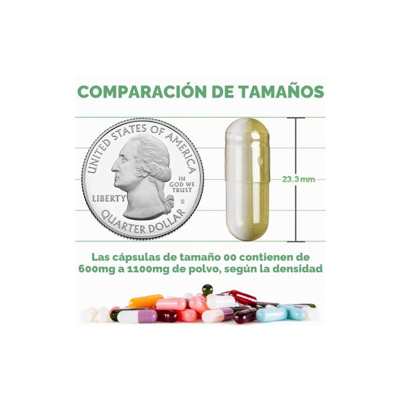 XPRS Nutra Size 00 Empty Capsules - Clear Veggie Capsules