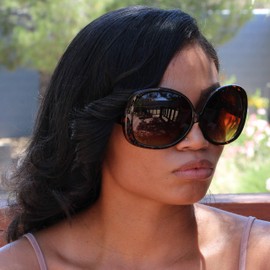 Elite - Big Huge Oversized Vintage "Jackie O" Style Sunglasses Retro Women Celebrity Fashion