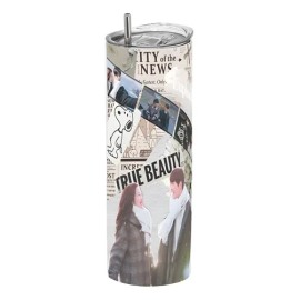 Termo Skinny Café 20 Oz K-drama True Beauty #02