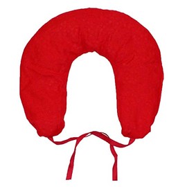 Schwarzwälder Kirschkern Nackenhörnchen zur Wärmebehandlung/uni rot (37x33 cm)