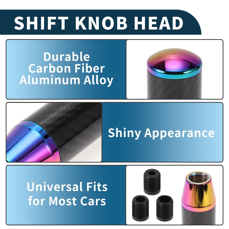 TUCKBOLD Car Shift Knob 13cm | Front Shift Lever Knob