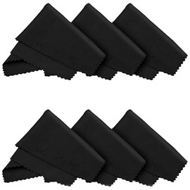 Microfiber, Glasses Wipe, Smartphone Wipe, Camera Lens Wipe, Cleaning Cloth for Glasses Lenses, Camera Lens, LCD Screen, Smartphone Size: Approx. 5.9 x 7.1 inches (15 x 18 cm), Total of 6 Sheets