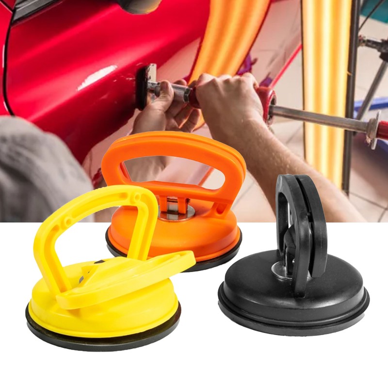 3Pcs Car Dent Puller 4.7in Easy to Use Suction Cup