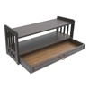 ILWorkTLs Low 3-Tier Meditation Table with Drawer,Bamboo Altar Tables,Puja Desks,Tatami