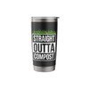 Funny Gardening Straight Outta Compost-Plants Lovers Stainless Steel Insulated Tumbler