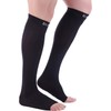 Doc Miller Open Toe Compression Socks 1 Pair 15-20 mmHg