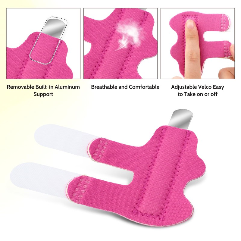 4 Pcs Finger Splints Trigger Finger Splint Mallet Finger Splint