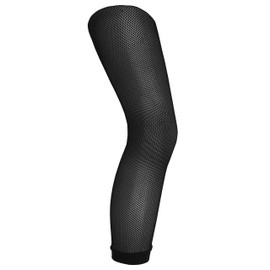 Mysasi Women's Fishnet Footless Tights Plain Edged. Size. XL. Black.