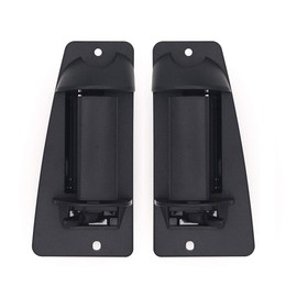 BOPART - Manija de puerta extendida para Silverado Sierra 1999-2007 para 1999 00 2001 2002 2003 2004 2005 06 07 Chevy Silverado GMC Sierra exterior trasero izquierdo y derecho 15758171, 15758172