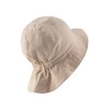 Sterntaler Girls' Children's Reversible Printed Sun Hat with Dots, beige,