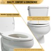 Bath Royale Soft Close Toilet Seat Round with Lid BR500-00