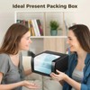 12 Pcs Cap Box with Window Display, Hat Storage Boxes,