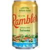 AUTX RAMBLER Satsuma Sparkling Water, Limestone Mineral Blend, 12-Ounce Cans,