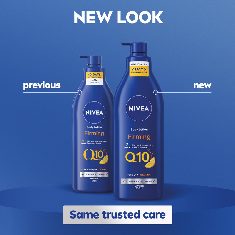 NIVEA Q10 Firming Rich Body Lotion + Vitamin C (400ml),