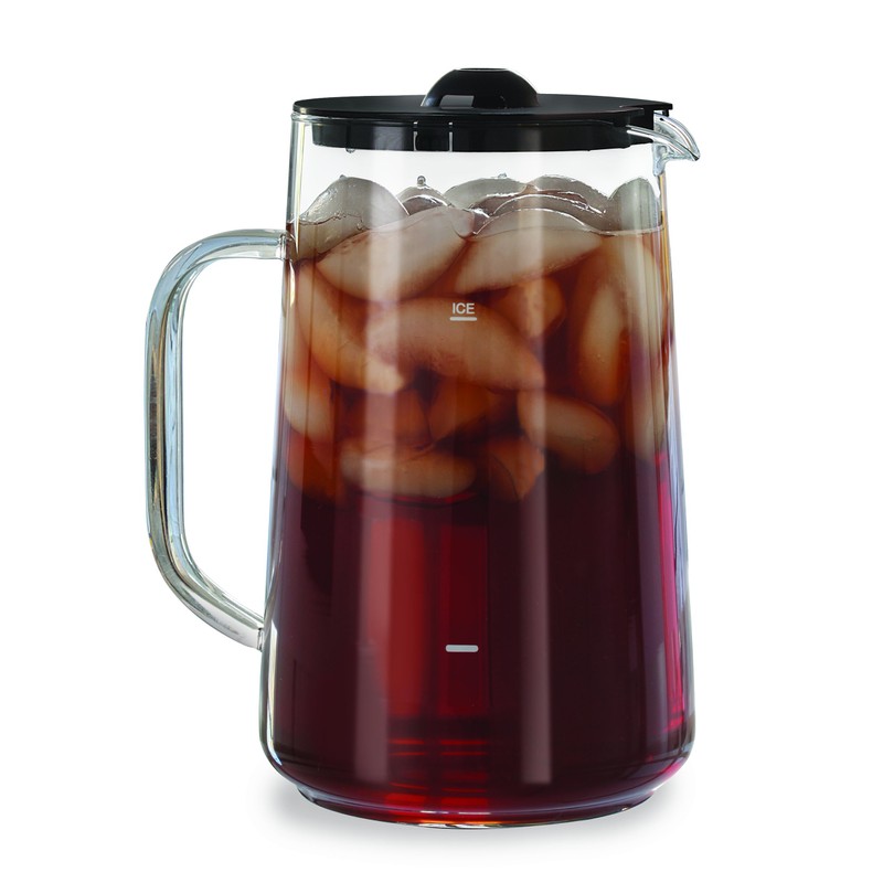 Capresso 6624 Ice Tea Glass Pitcher, 80 oz. (2.5 Qt.)