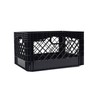 HORSESHOE STORAGE Stackable Milk Crates, Kitchen Work Commercial Garage Totes,