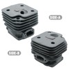 DUZFOREI 503 75 81 72 52mm Cylinder Piston w/Muffler Intake
