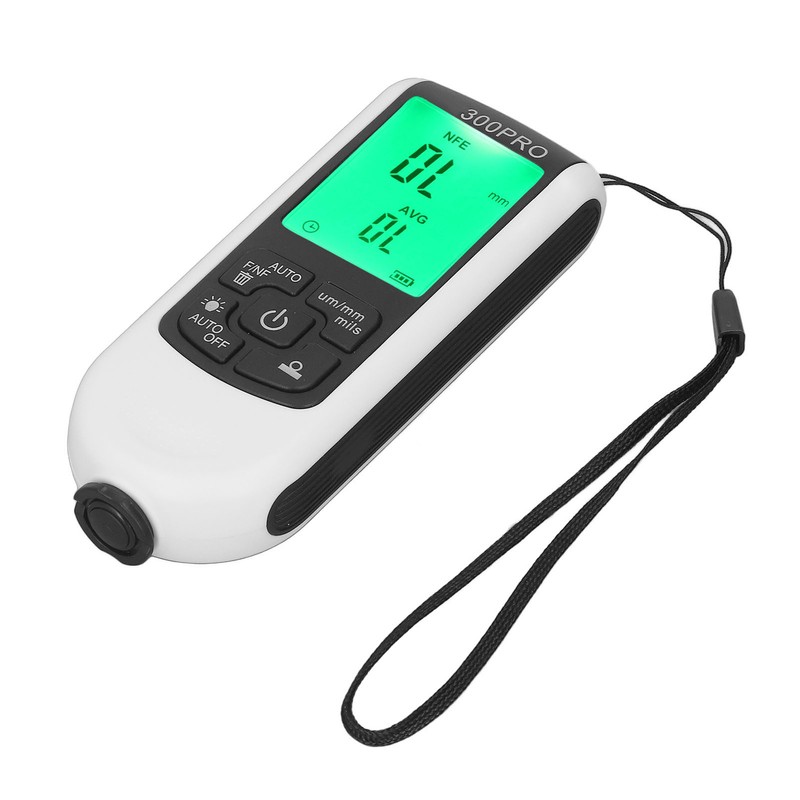 Paint Thickness Gauge Coating Depth Meter Tester Digital Display 0‑2000um