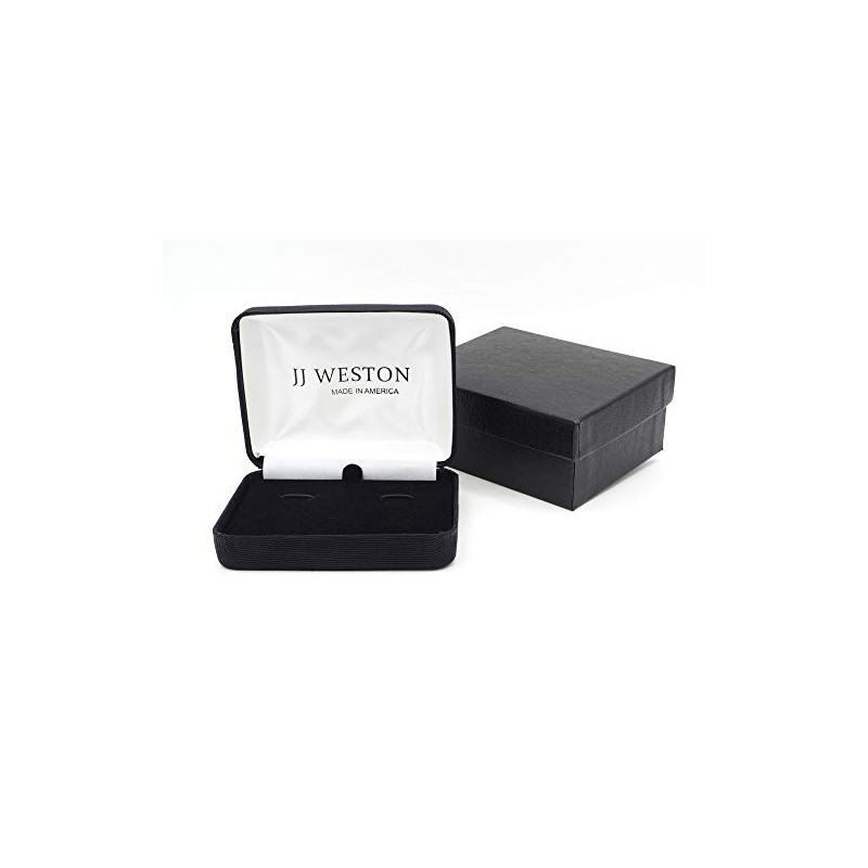 JJ Weston Cufflinks with Onyx Engraved with the Special Forces