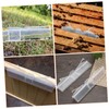 CIYODO 6pcs Clear Reusable Hive Beetle Traps Baitable Beetle Collecting