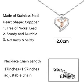 BNQL Lacrosse Necklace for Players, Women, Girls - Jewelry Gift for Lax Lovers and Team - Stainless Steel Metal