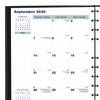 Blueline® 2026 MiracleBind™ CoilPro™ Monthly Planner, 16 Months, September 2025