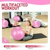 Hungdao 6 Pack 22 Inch Heavy Duty Exercise Balls Inflatable