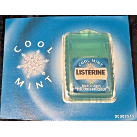 LISTERINE Vintage Listerine PocketPaks Cool Mint 24ct Strips Sealed 2000s Pack – Rare