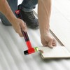 sourcing map Rubber Mallet Double-Faced with Non-Slip Plastic Grip Rubber