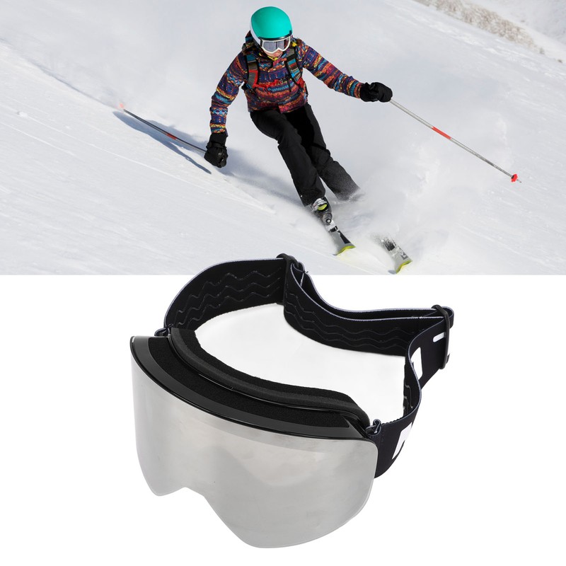 Ski Glasses Antifogging Magnetic PC Lens Unisex Windproof Snowboard Goggles