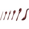 Ase Shinzo Shoten R1204 Handrail, Vermilion, Coffee Spoon, Red