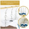 Ciieeo 12pcs Hangers for Closet Organization Multi-Functional Vertical Clothing Rack