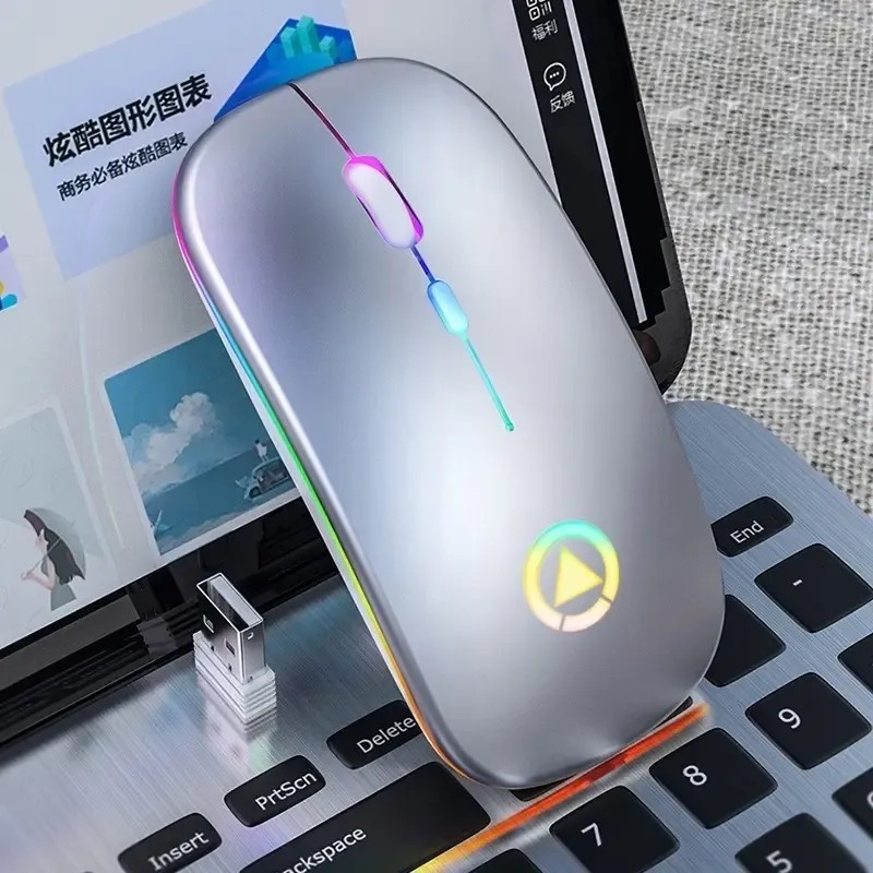 Mouse gamer de juego inalámbrico Yindiao Inalámbrico con USB A2