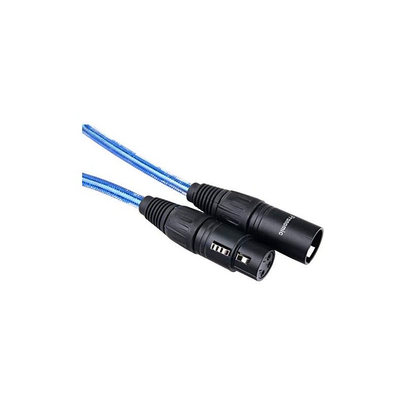 Pronomic Stage XFXM-Blue-5 Microphone Cable XLR Metallic Blue 5 m