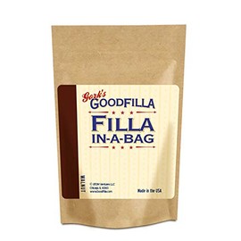 GoodFIlla Walnut, 12 oz, Wood and Grain Filler powder, Stainable, Paintable, Sandable, Versatile | Zero Waste