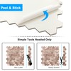 BeNice Peel and Stick Backsplash Hexagon for Kitchen 3D Adhesive