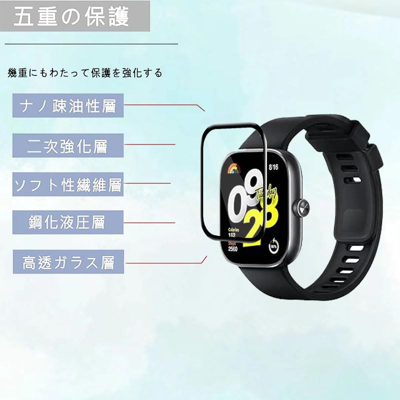 Redmi Watch 5 Active Film, PMMA Material, Protective Film, Redmi