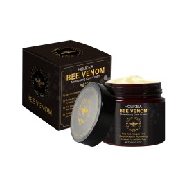 Houkea Bee Venom Facial Cream Gentle Cleansing and Moisturizing Skin Care Cream for Smooth SkinSize: 60g