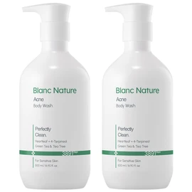 Blanc Nature Acne Body Wash, 2, 500ml / 블랑네이처 아크네 바디워시, 2개, 500ml