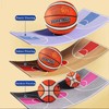 Indoor Silent Basketball Size 5 (26"), Cloth Covered Quiet Basketball
