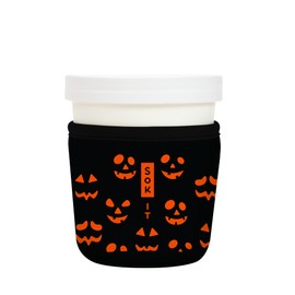 Sok It IceCreamSok Insulated Neoprene Cover (Fright Night Lights, Tapered Ice Cream Pints)