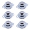 DGQ 1" Roller Ball Transfer Bearings 6Pcs Unit Table Conveyor