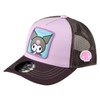 Sanrio Cosmetic Case, Mesh Cap, Unisex, Adult, Chrome/light purple x