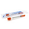 Welrenxi Welrenxi 100 Pack 1ml/cc Lab Disposable Plastic Pipettes 30Ga