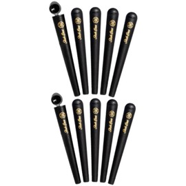 Stash Bros [10 pack Doob Tube Smell Proof with Attached cap | Airtight Joint holder Tube smell Proof, Smell Proof container for Smell Proof Bag Accessories