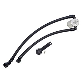 J&L Oil Separator Co. 3.0 Oil Separator Compatible with 2021-2023 Ram TRX 6.2L SC Passenger Side (Silver)