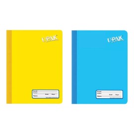 DIPAK 2 Cuadernos Profesionales Cosido 100h U ° Pack C. Grande 7mm