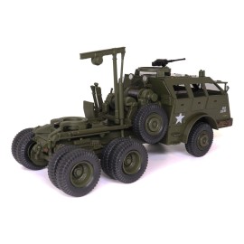 DCD Pacific M26 Tractor in Olive Drab 1/43 Scale Diecast Model "United States Army" Design by Militaria Die Cast