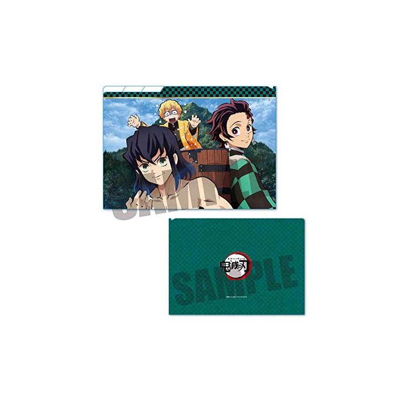 Demon Slayer Tanjiro, Zenitsu and Inosuke Collection A, Clear File