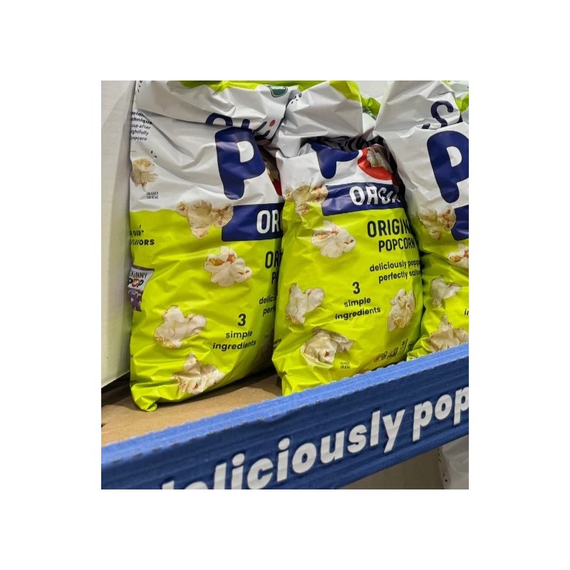 Skinnypop 2 Pack Skinny Pop Original Organic Popcorn 14oz each